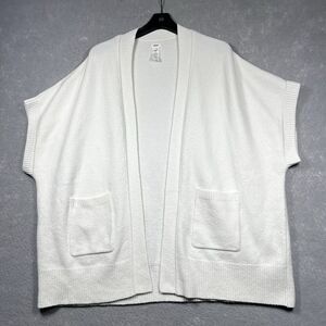 Aerie Offline Sweater Womens Size XS/S White Cardigan Sweater Short Sleeve